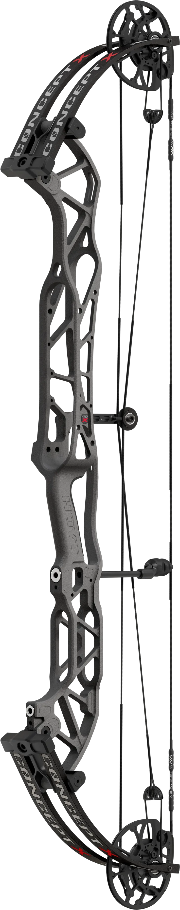 Hoyt Concept X Compound Bow With Gloss Limbs