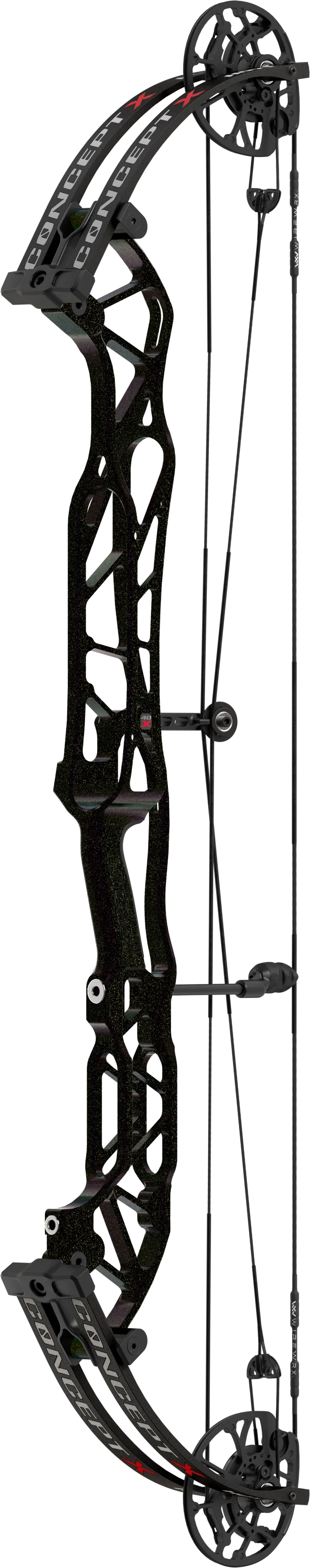Hoyt Concept X Compound Bow With Gloss Limbs