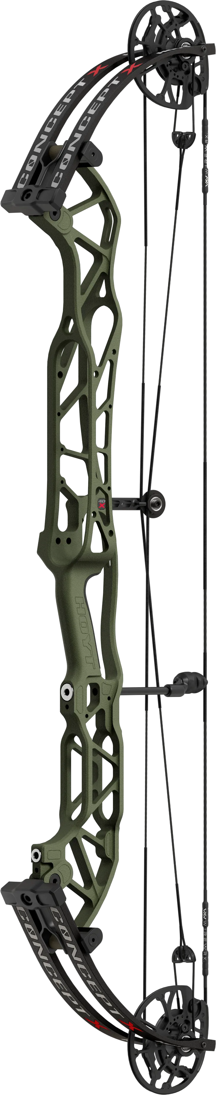 Hoyt Concept X Compound Bow With Gloss Limbs
