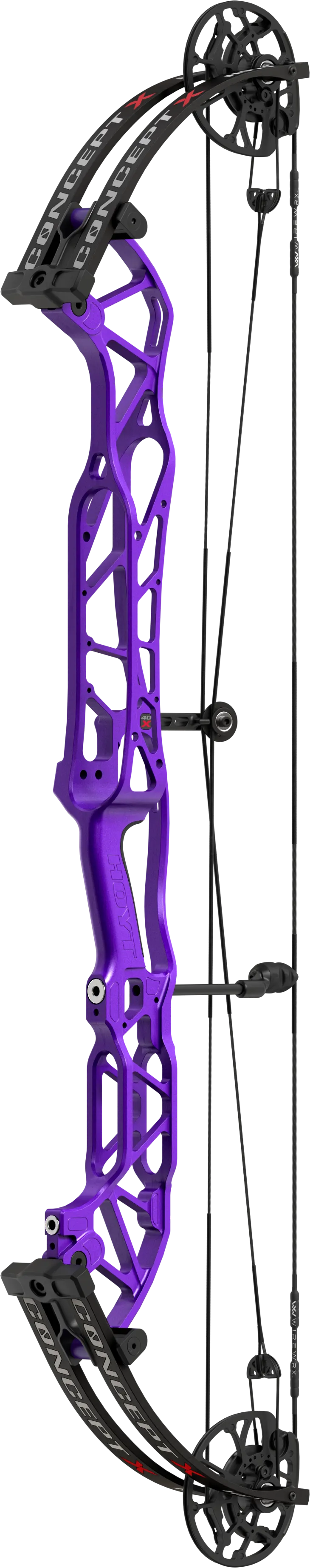 Hoyt Concept X Compound Bow With Gloss Limbs