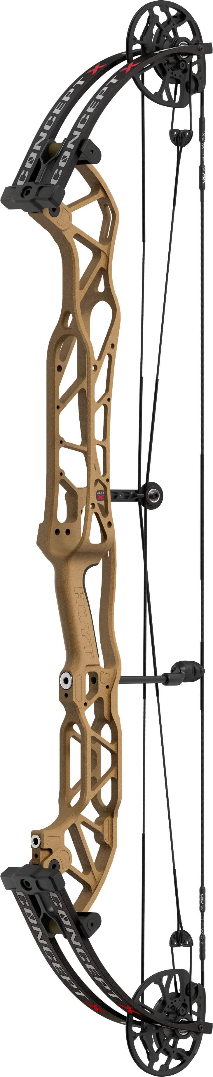Hoyt Concept X Compound Bow With Gloss Limbs
