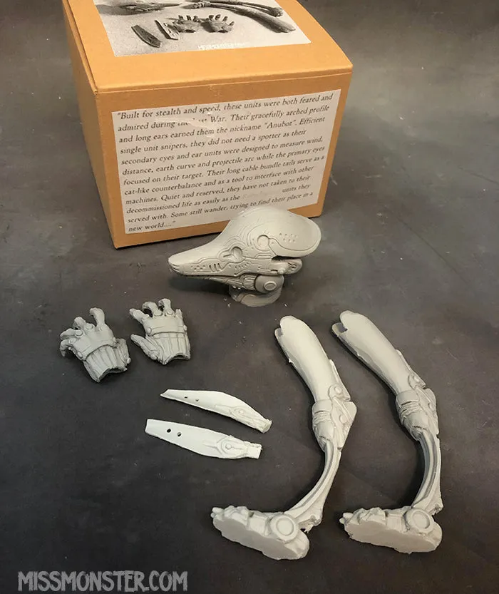 H.U.N.D ARTICULATED FIGURE BLANK KIT