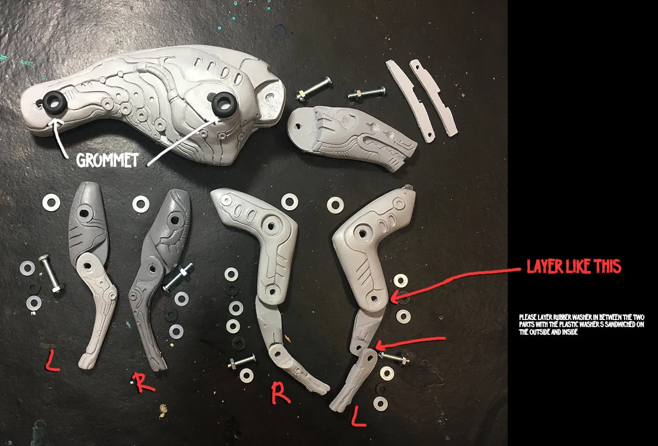 H.U.N.D ARTICULATED FIGURE BLANK KIT