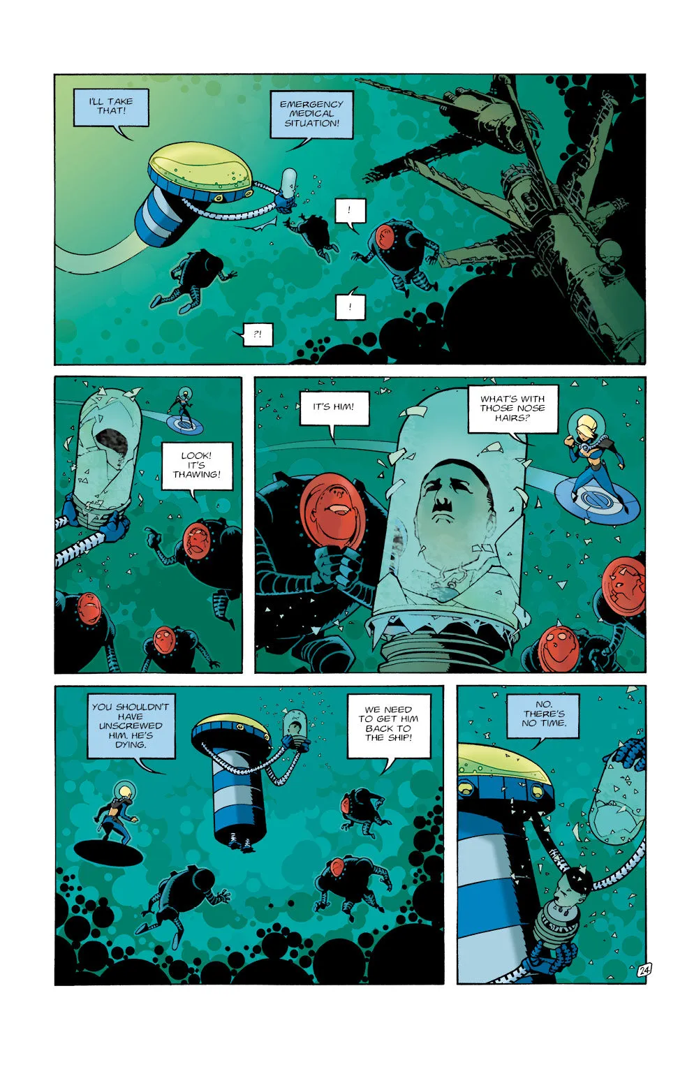 INFINITY 8 vol. 2: BACK TO THE FUHRER, by Lewis Trondheim and Olivier Vatine