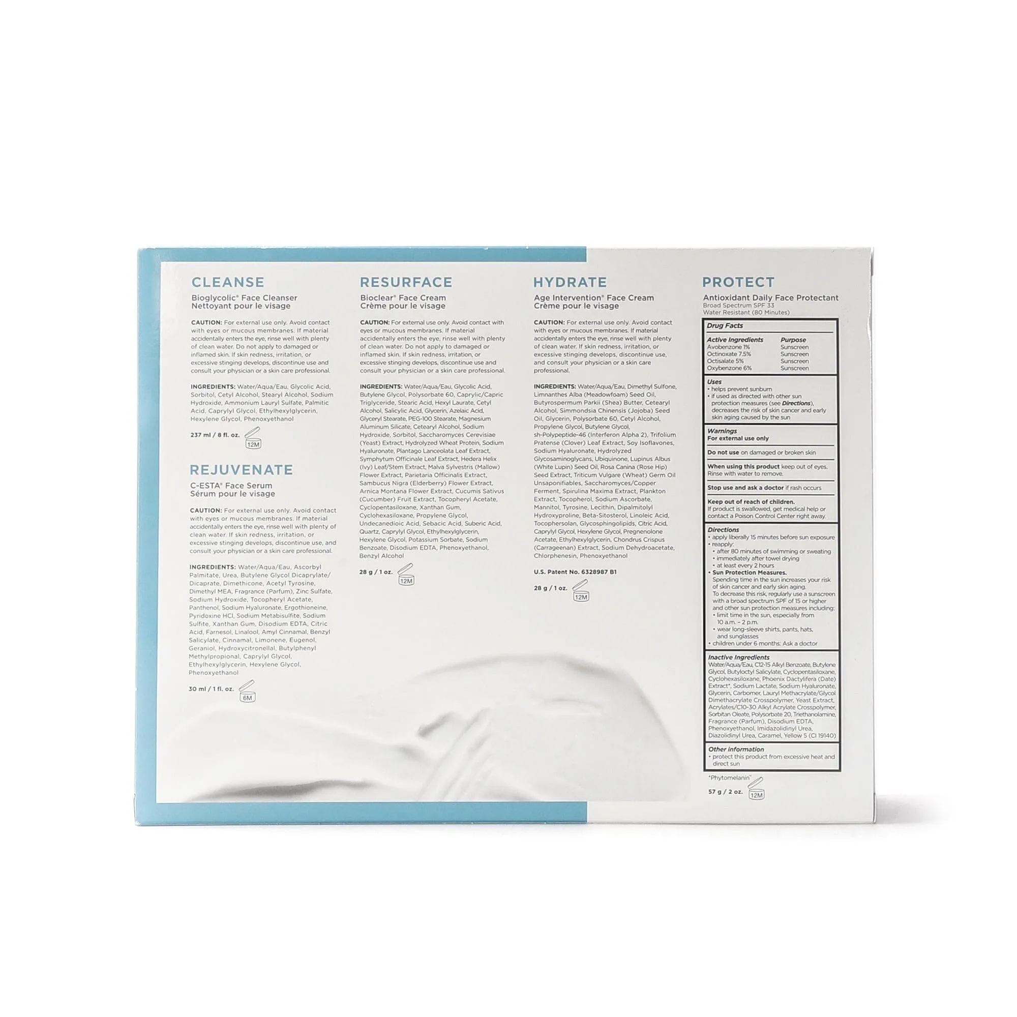 Jan Marini Skin Care Management System - Dry/Very Dry Skin with Antioxidant Daily Face Protectant SPF 33