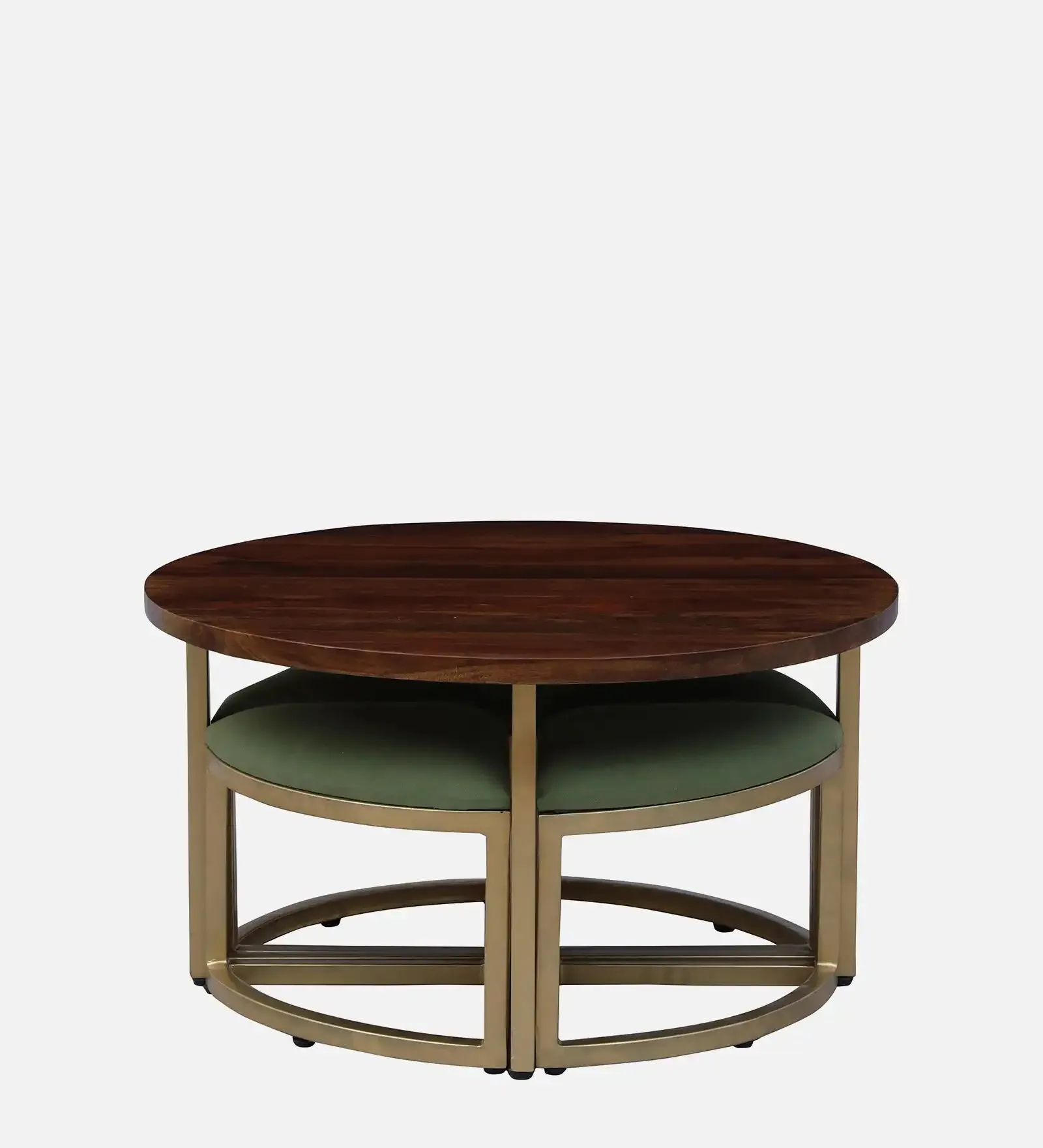 Jenine Sheesham Wood 4 Seater Coffee Table Sets