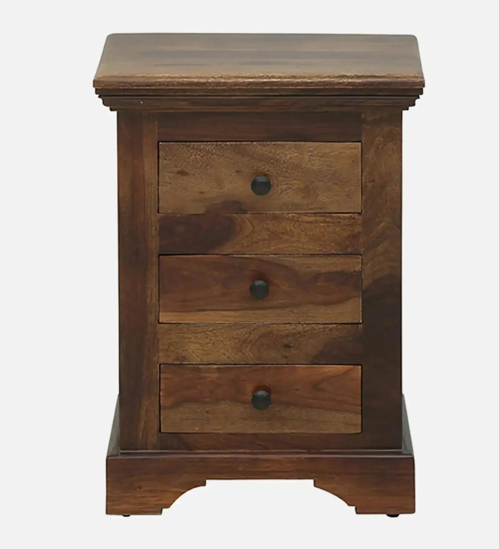 Kanishka Solid Sheesham Wood Bedside with Drawers