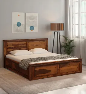 Kanishka Solid Sheesham Wood Storage Beds