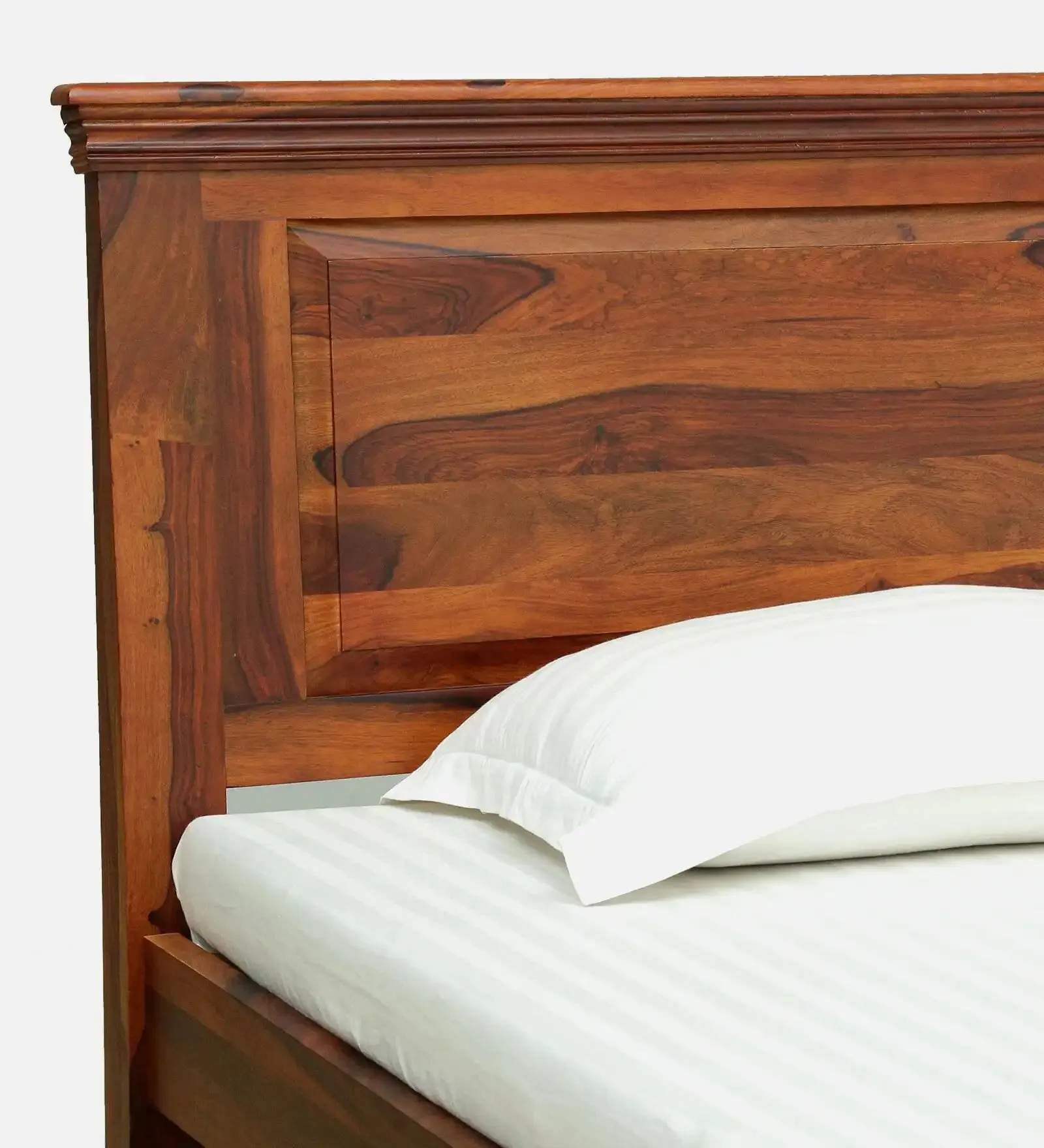 Kanishka Solid Wood Storage Beds With Drawer