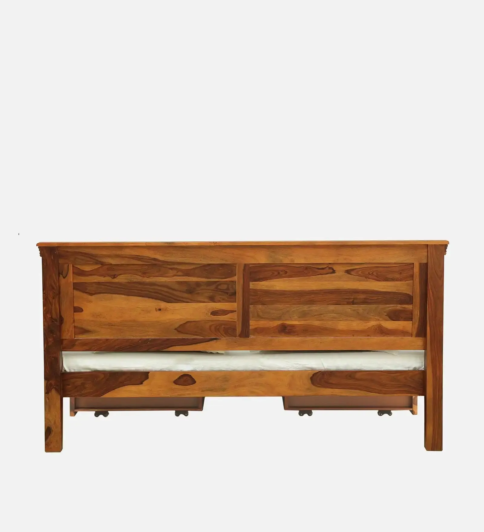 Kanishka Solid Wood Storage Beds With Drawer