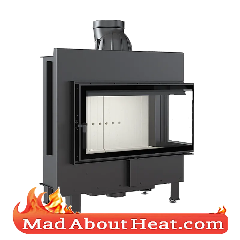KFL 17kW Multi Fuel Stoves Insert Fire Place Air Space Heater