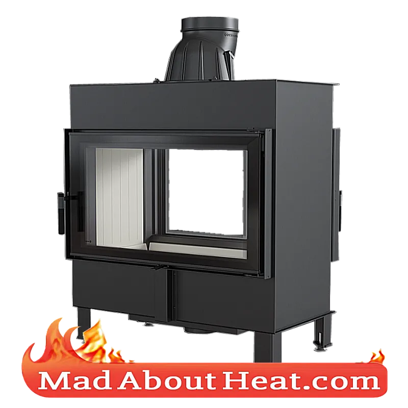 KFL 17kW Multi Fuel Stoves Insert Fire Place Air Space Heater