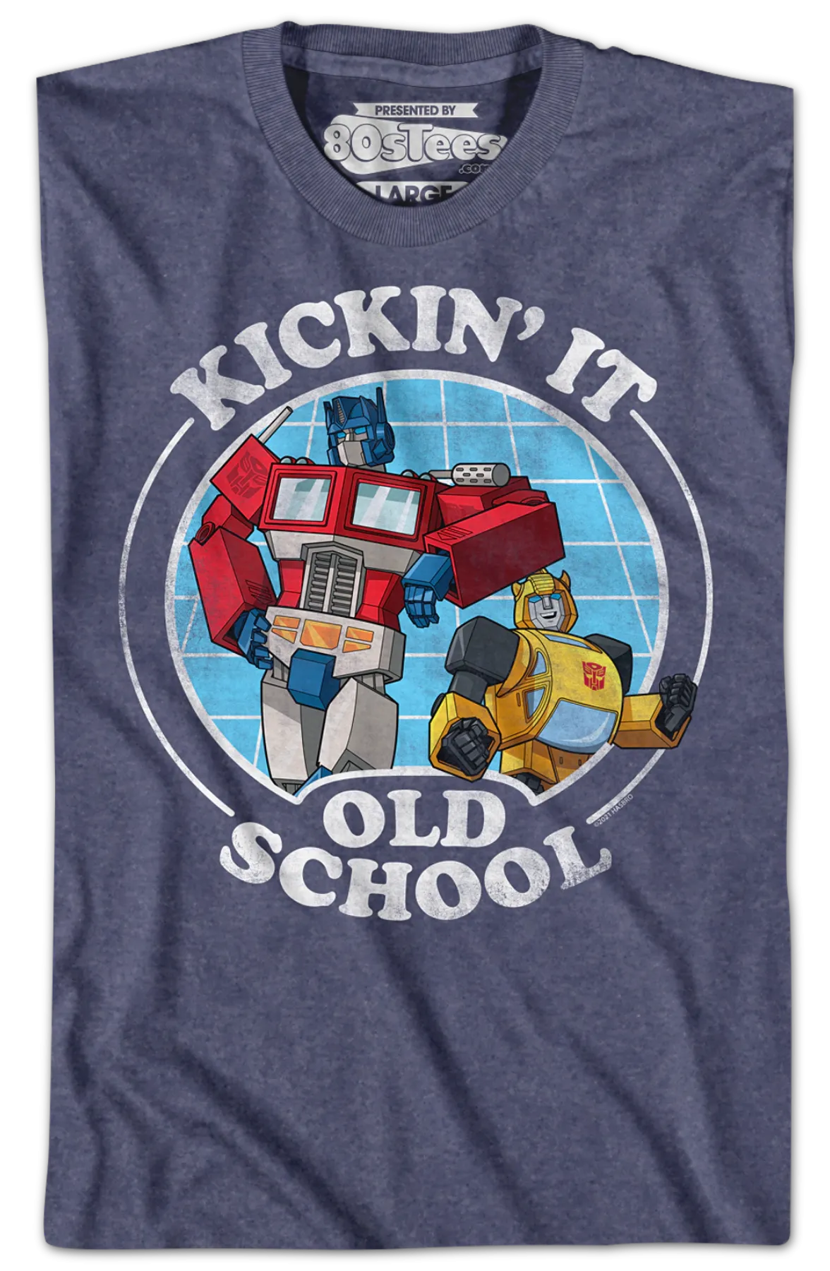 Kickin' It Old School Transformers T-Shirt