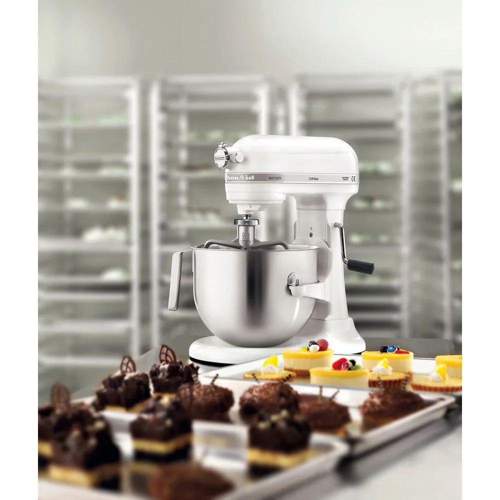 KITCHENAID HEAVY DUTY 6.9 LIT BOWL-LIFT STAND MIXER - WHITE