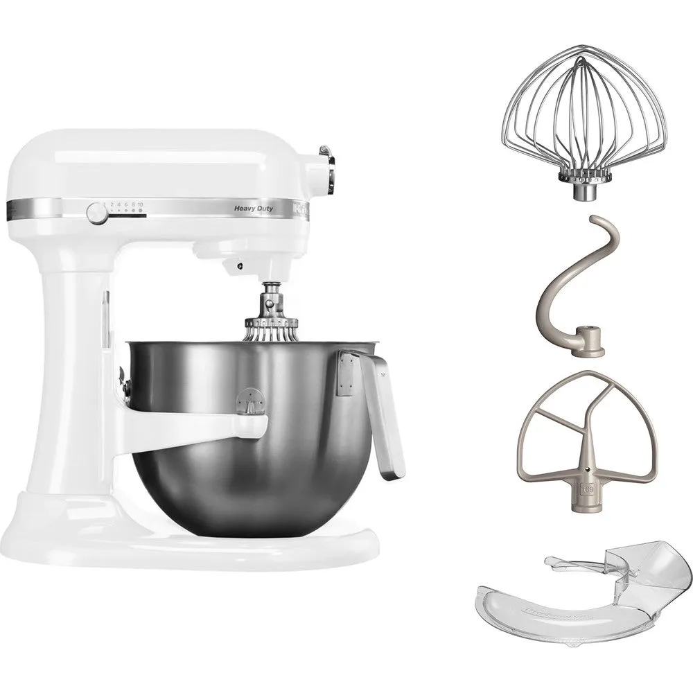 KITCHENAID HEAVY DUTY 6.9 LIT BOWL-LIFT STAND MIXER - WHITE