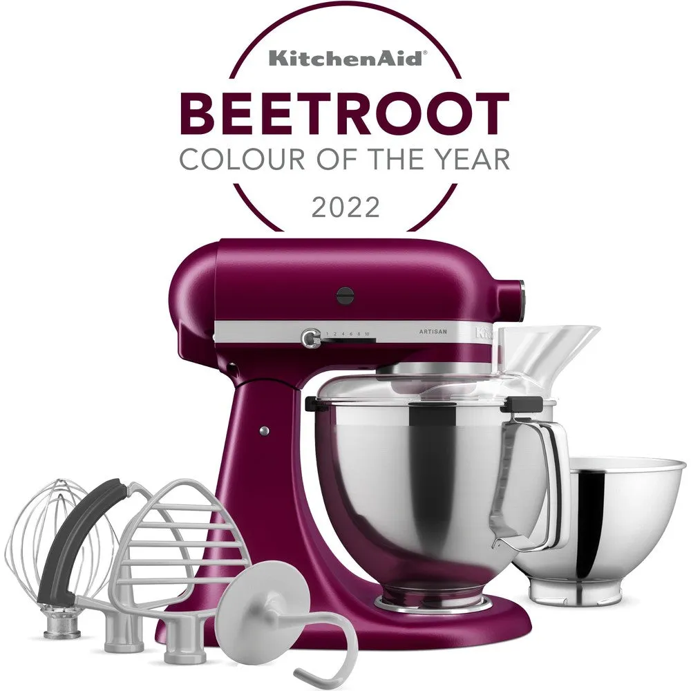 KitchenAid, Tilt-Head Stand Mixer Beetroot 4.8L   with free bread bowl