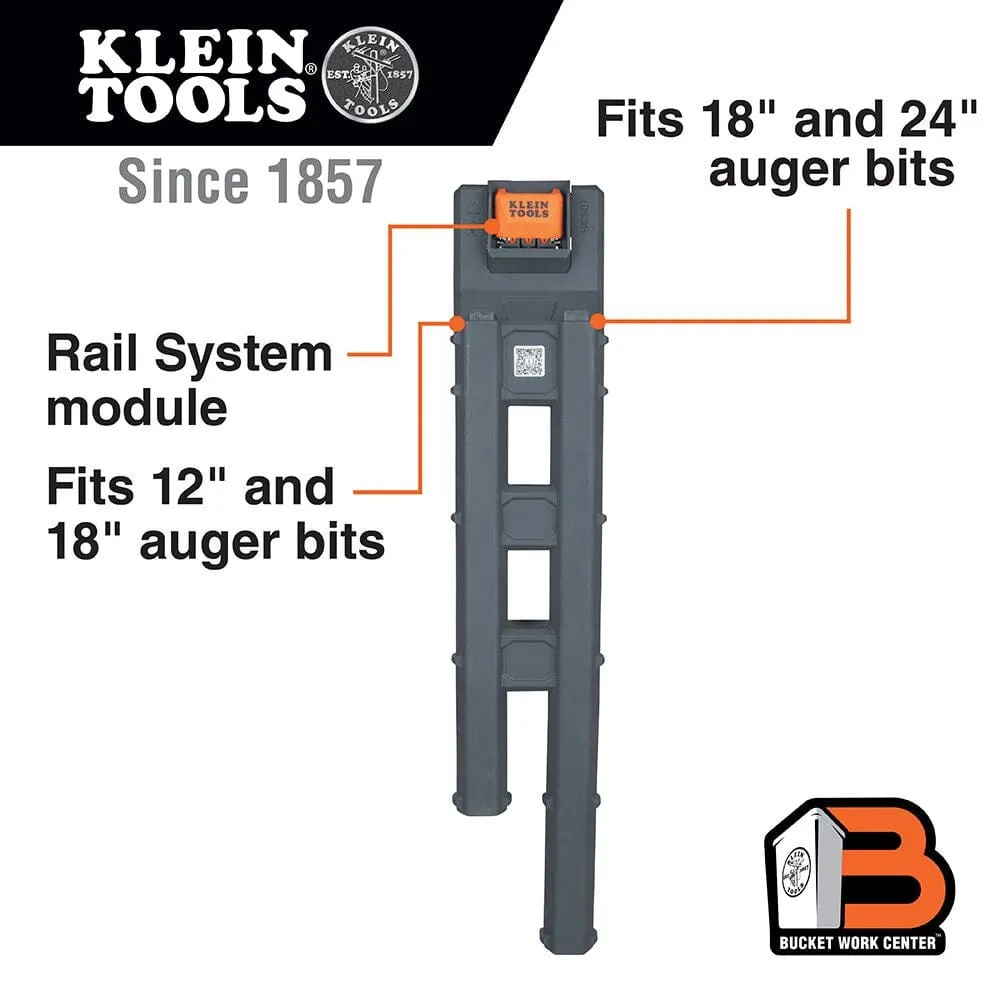 Klein Auger Bit Storage Module, Rail System - BC507C