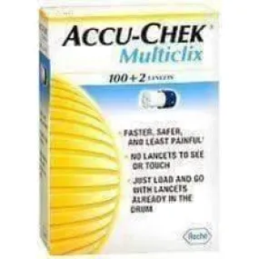 LANCET ACCU-CHEK Multiclix x 102 art