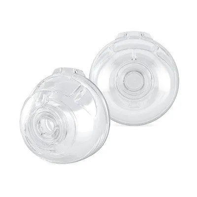 Lansinoh Wearable Pump Replacement Cups with Flanges, Postpartum Essentials - 2ct