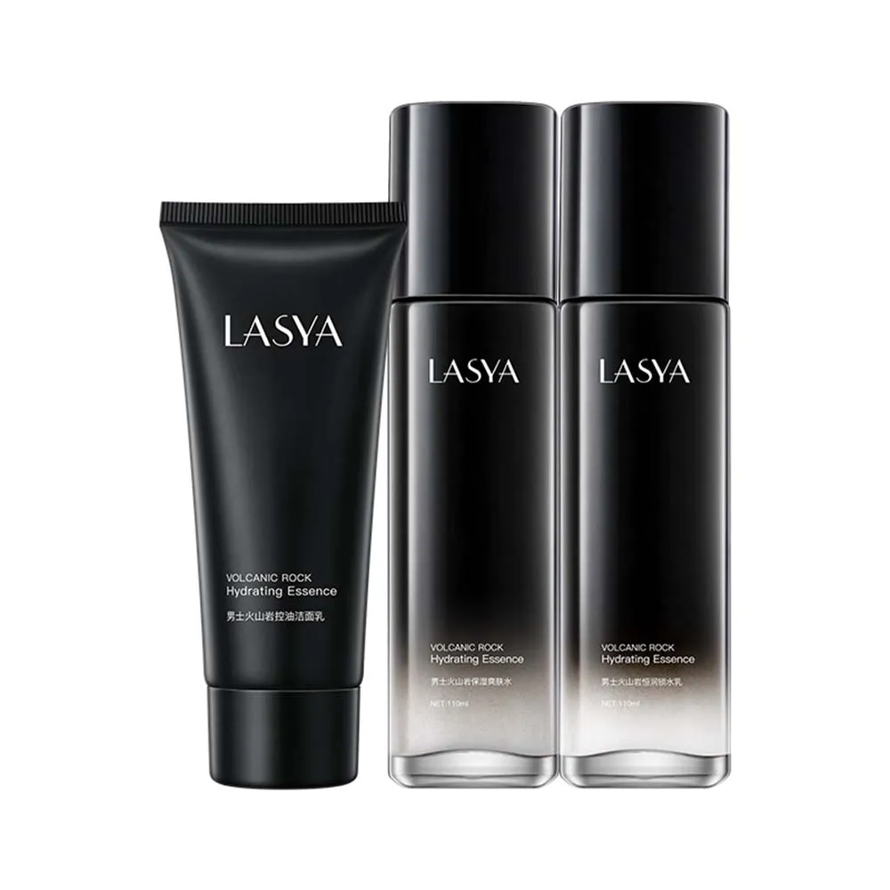 LASYA - Men's volcanic oil control moisturizing set