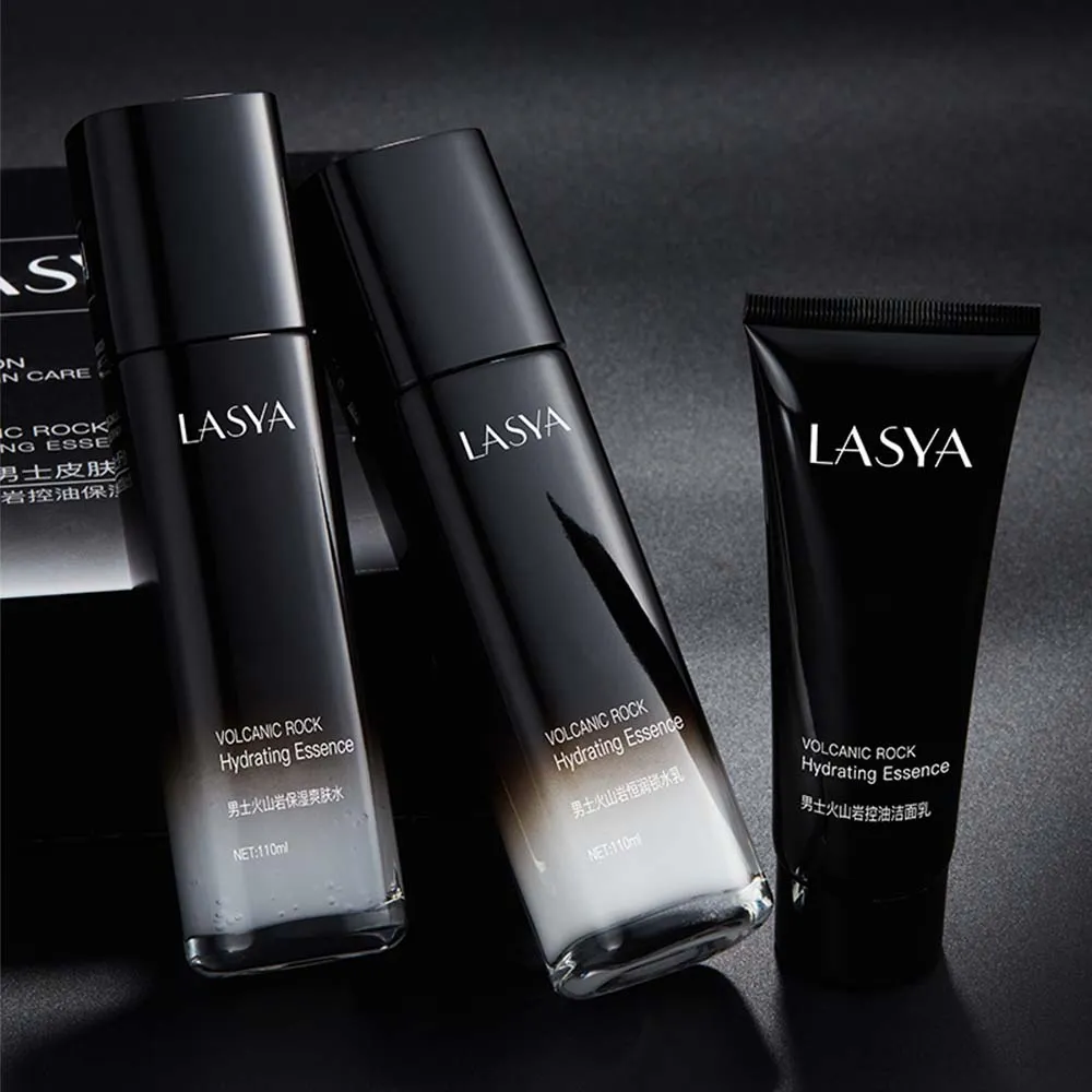 LASYA - Men's volcanic oil control moisturizing set