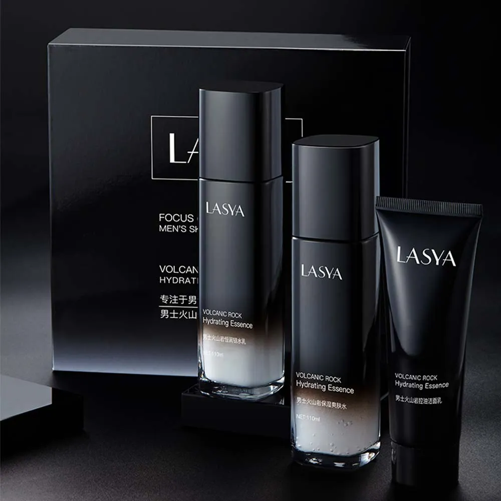 LASYA - Men's volcanic oil control moisturizing set