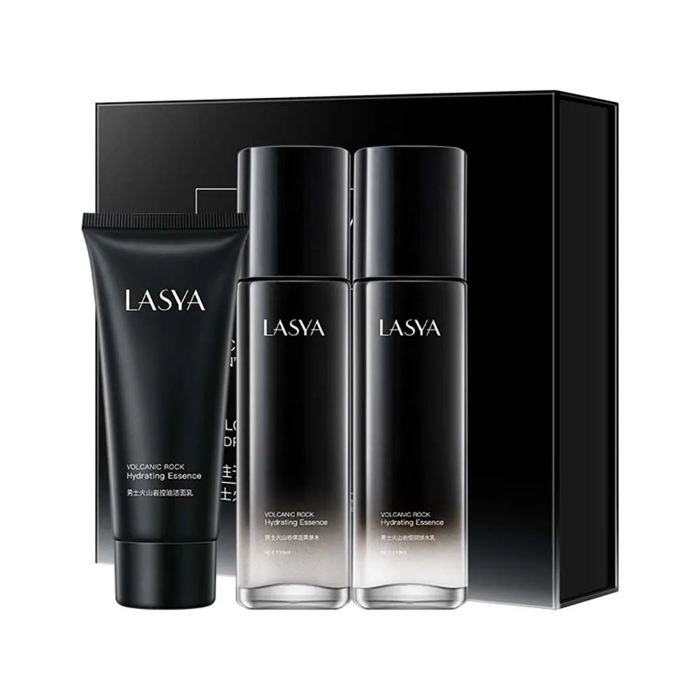 LASYA - Men's volcanic oil control moisturizing set