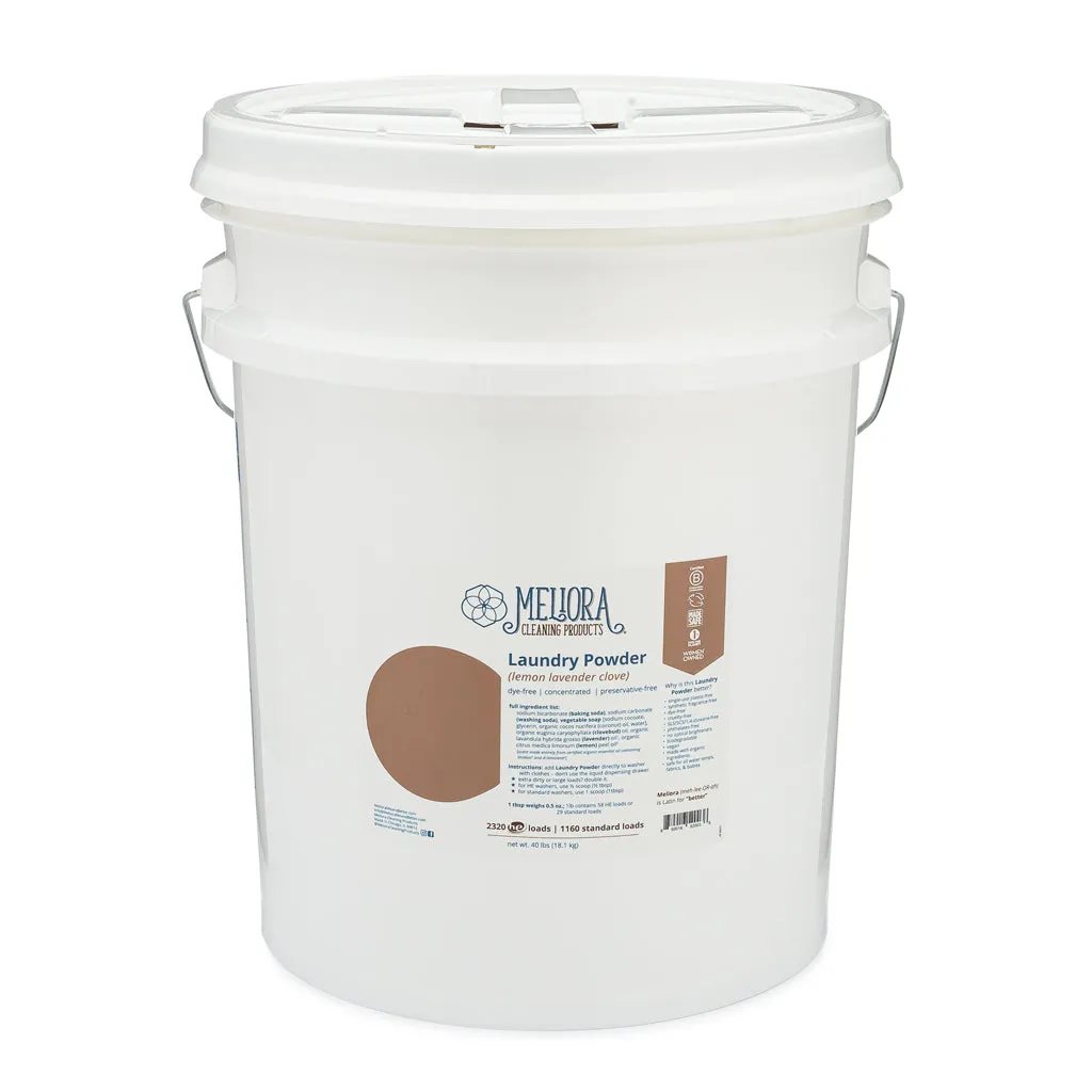 Laundry Powder Detergent - Zero-Waste Bucket
