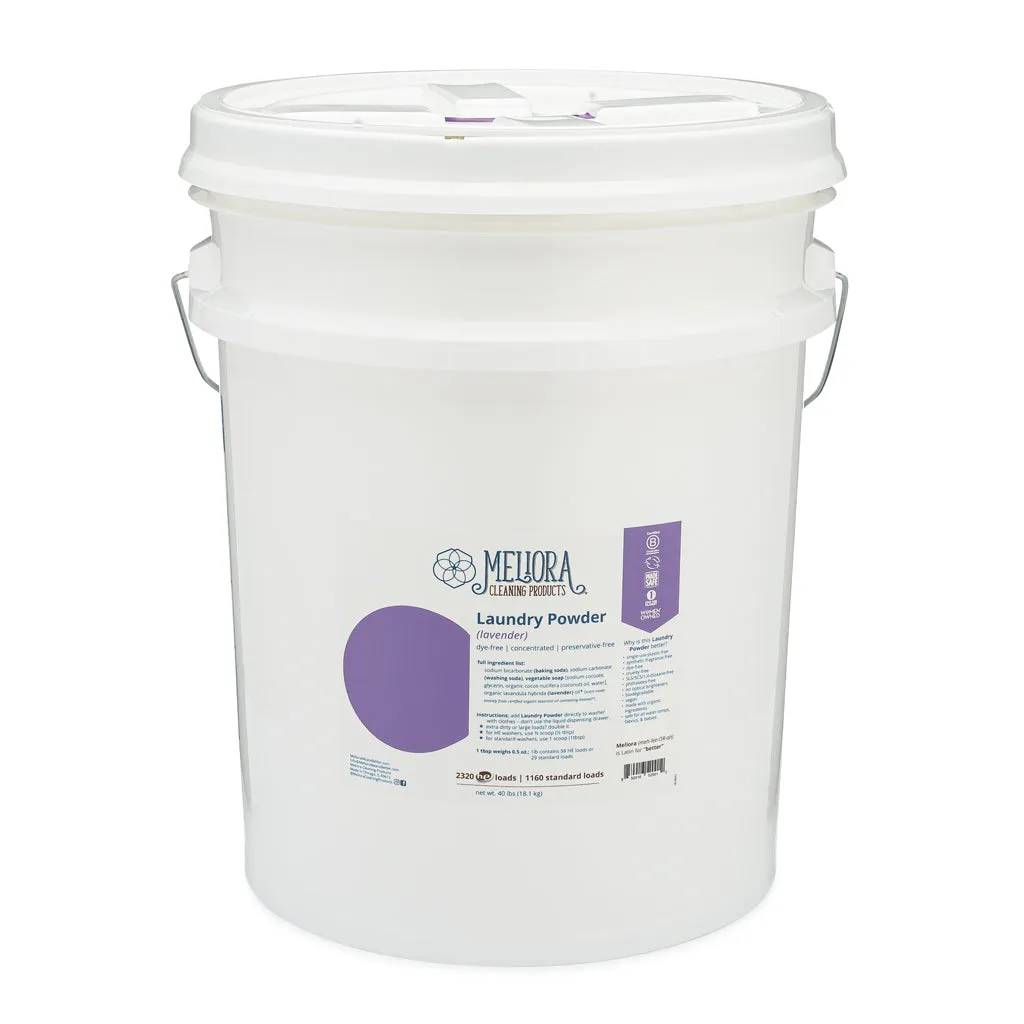 Laundry Powder Detergent - Zero-Waste Bucket