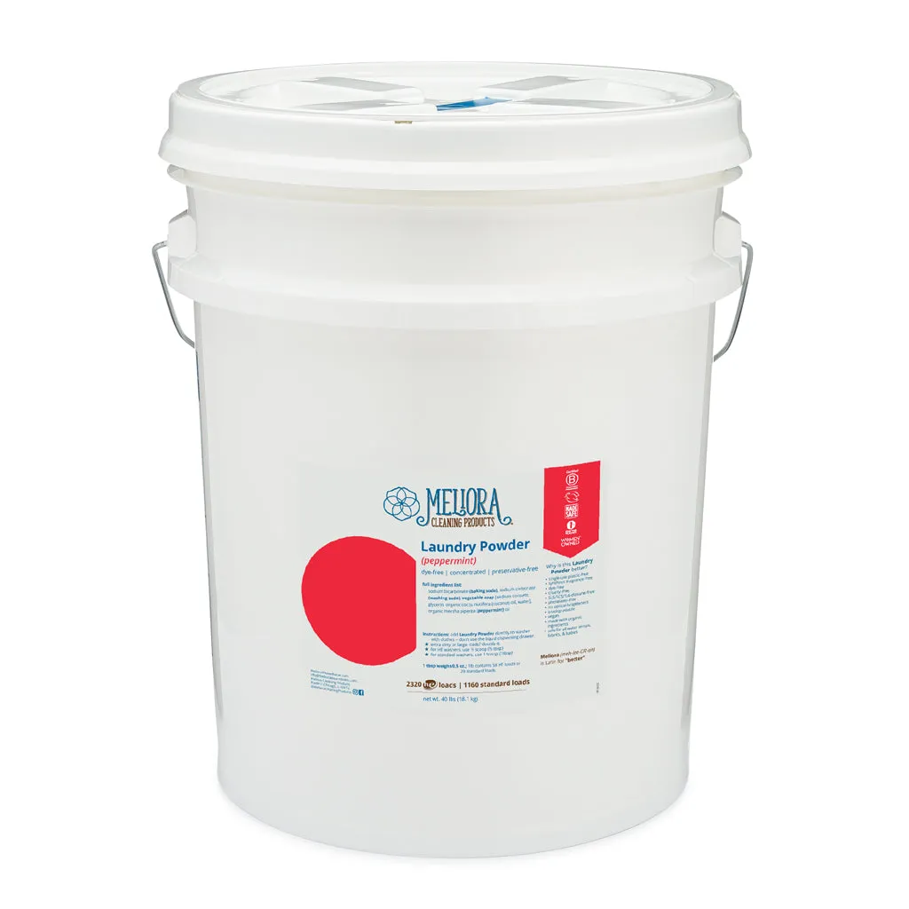 Laundry Powder Detergent - Zero-Waste Bucket
