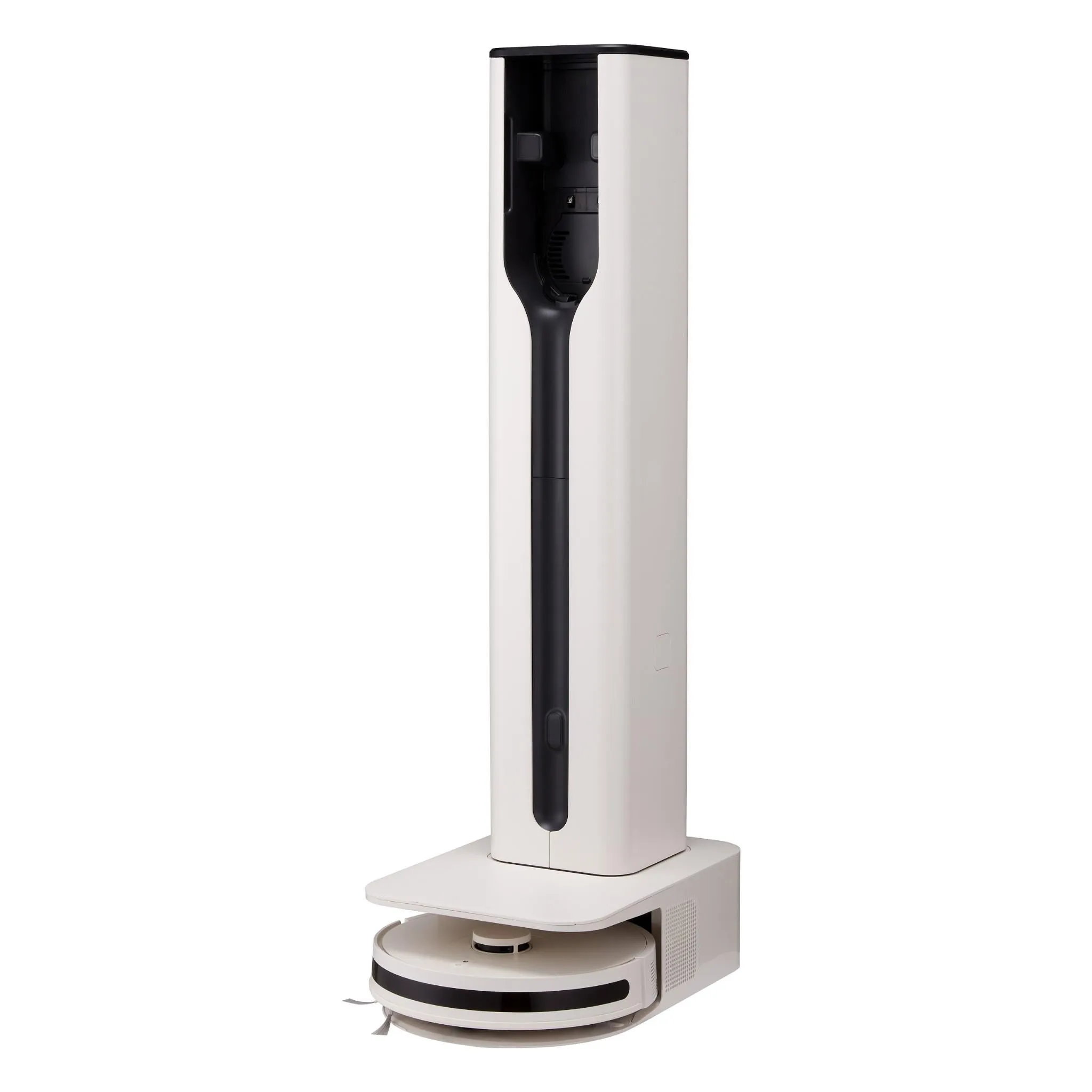 LG CordZero Dual Auto Empty Handstick   Robot Vac Combo (Beige)