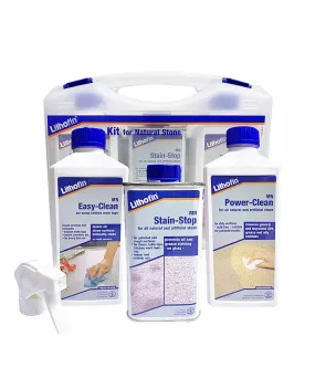 Lithofin Care Kit With Sealer For Natural Stone - BE