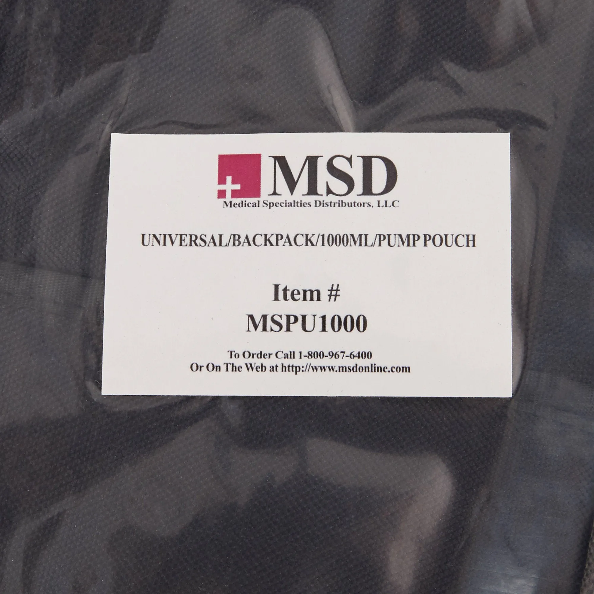 McKesson Infusion Pump Pouch, 1000 mL