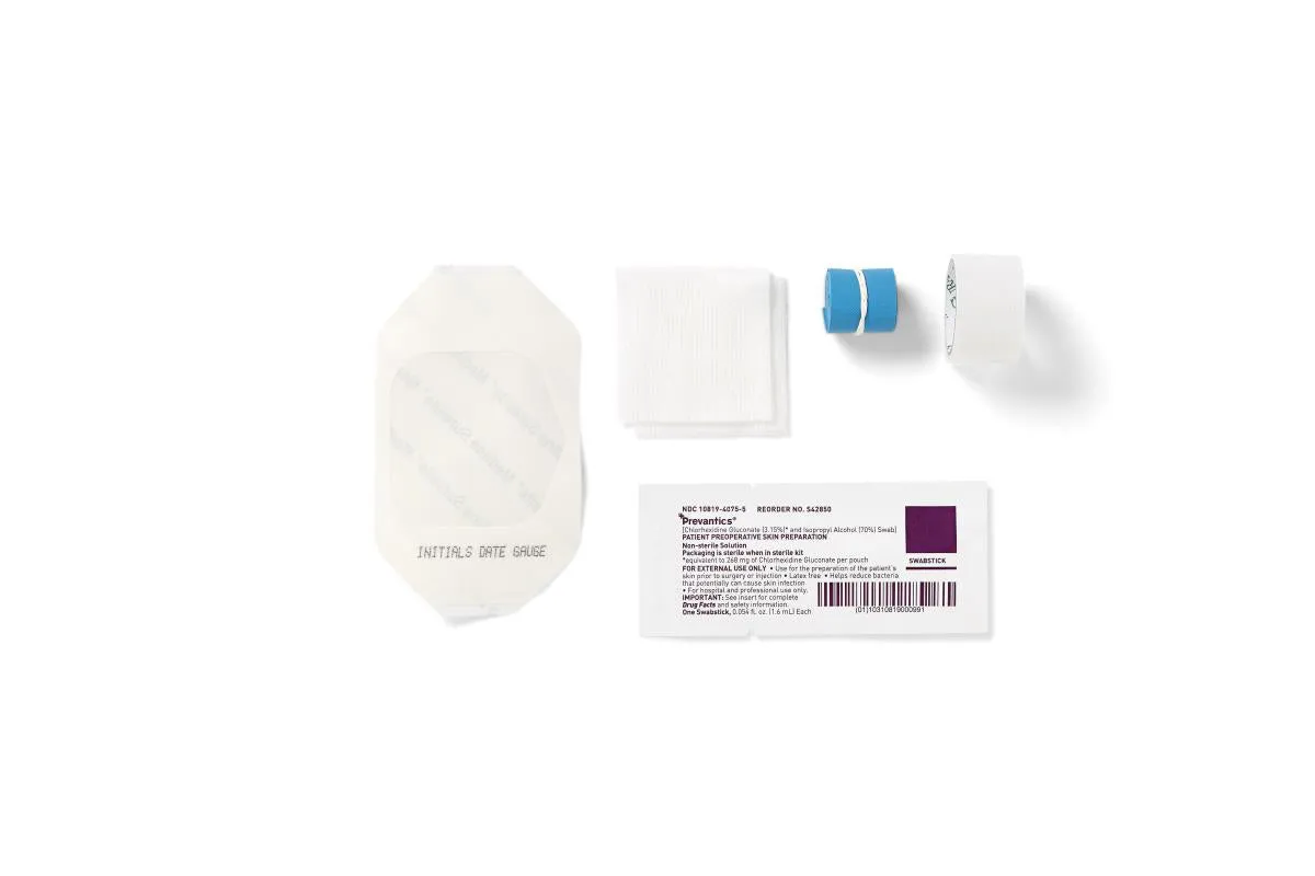 Medline IV Start Kits with Prevantics