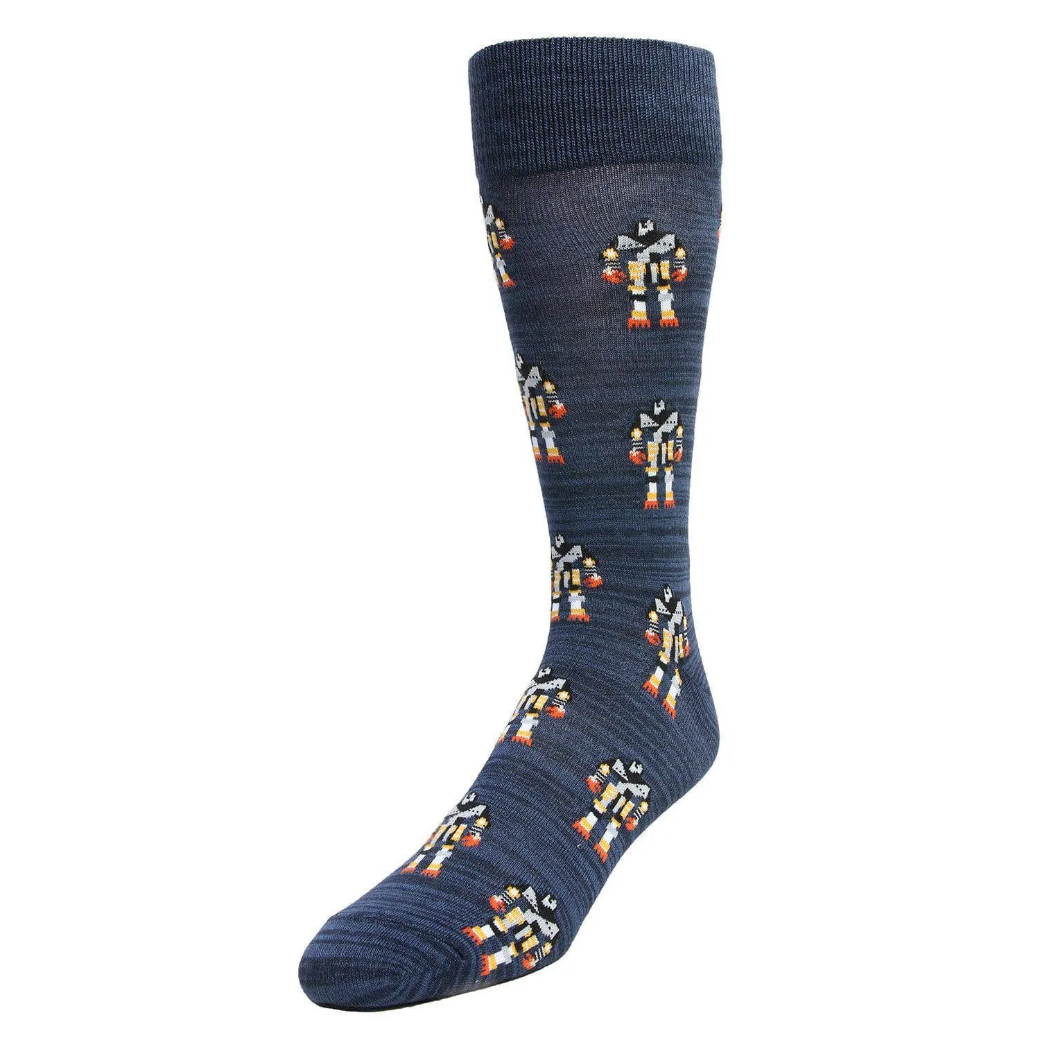 Men's Robot Cartoon Socks