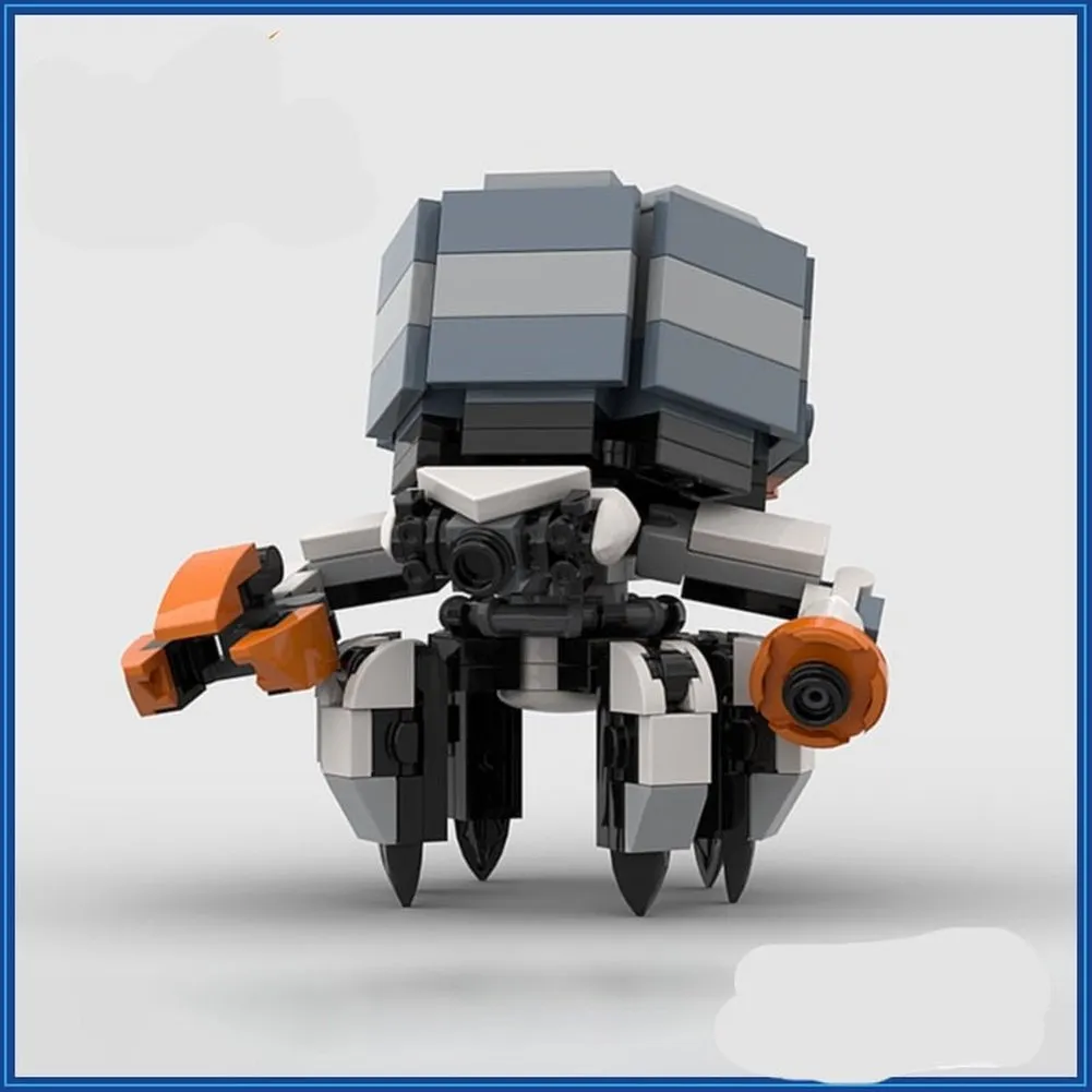 MOC  Compatible  MOC Building Block Horizon Shell Walker Technology Bricks Star Games Hermit Crab Model DIY Assembly 's Toys