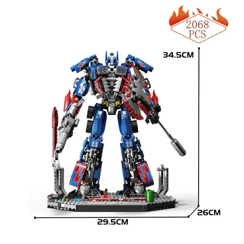 MOC Expert Cybertron Transformation Robot Bricks Toys