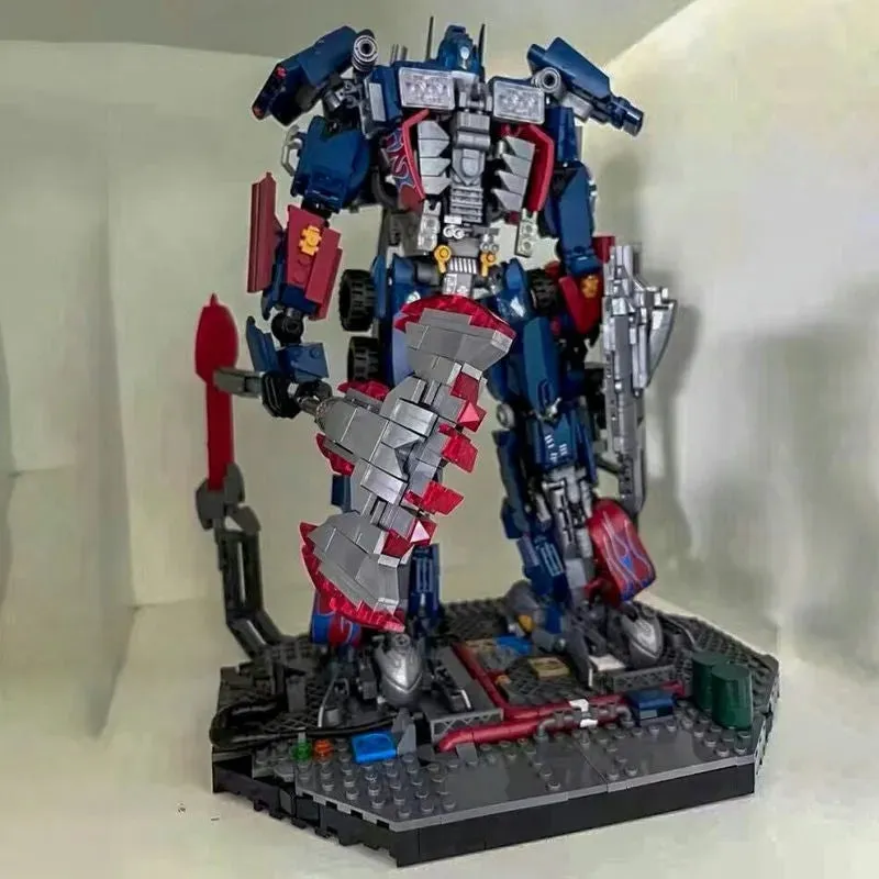 MOC Expert Cybertron Transformation Robot Bricks Toys