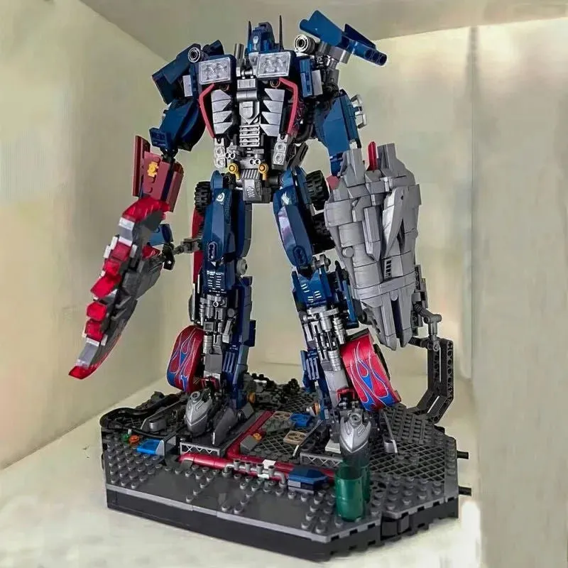 MOC Expert Cybertron Transformation Robot Bricks Toys