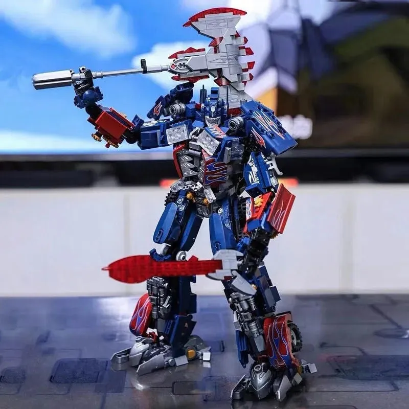 MOC Expert Cybertron Transformation Robot Bricks Toys