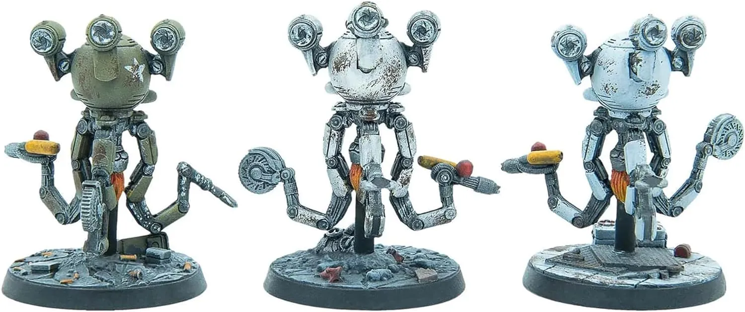 Modiphius Entertainment Fallout: Wasteland Warfare  Robots Mister Handy Pack