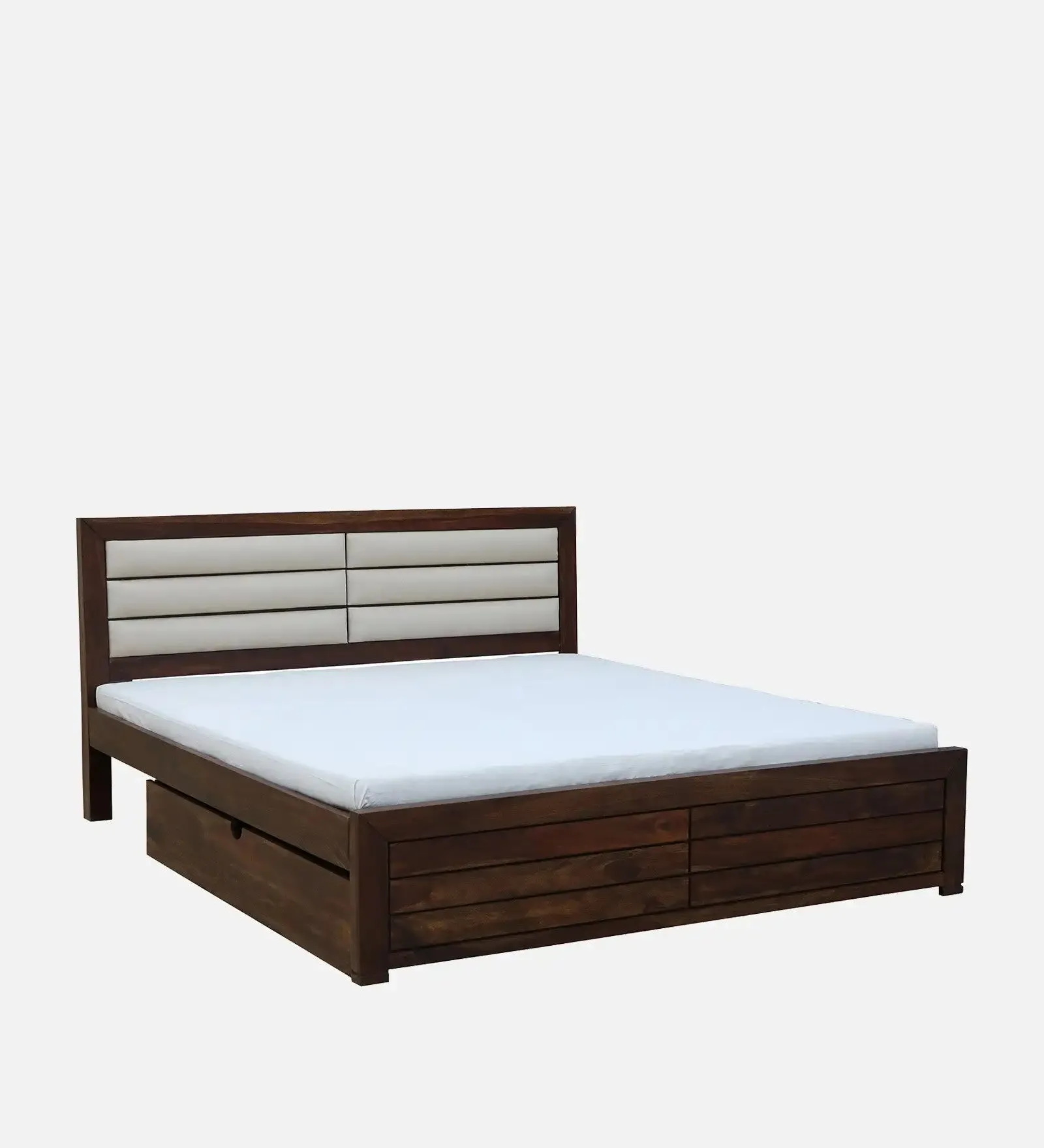 Moscow Indian Rosewood Storage Beds with Drawer