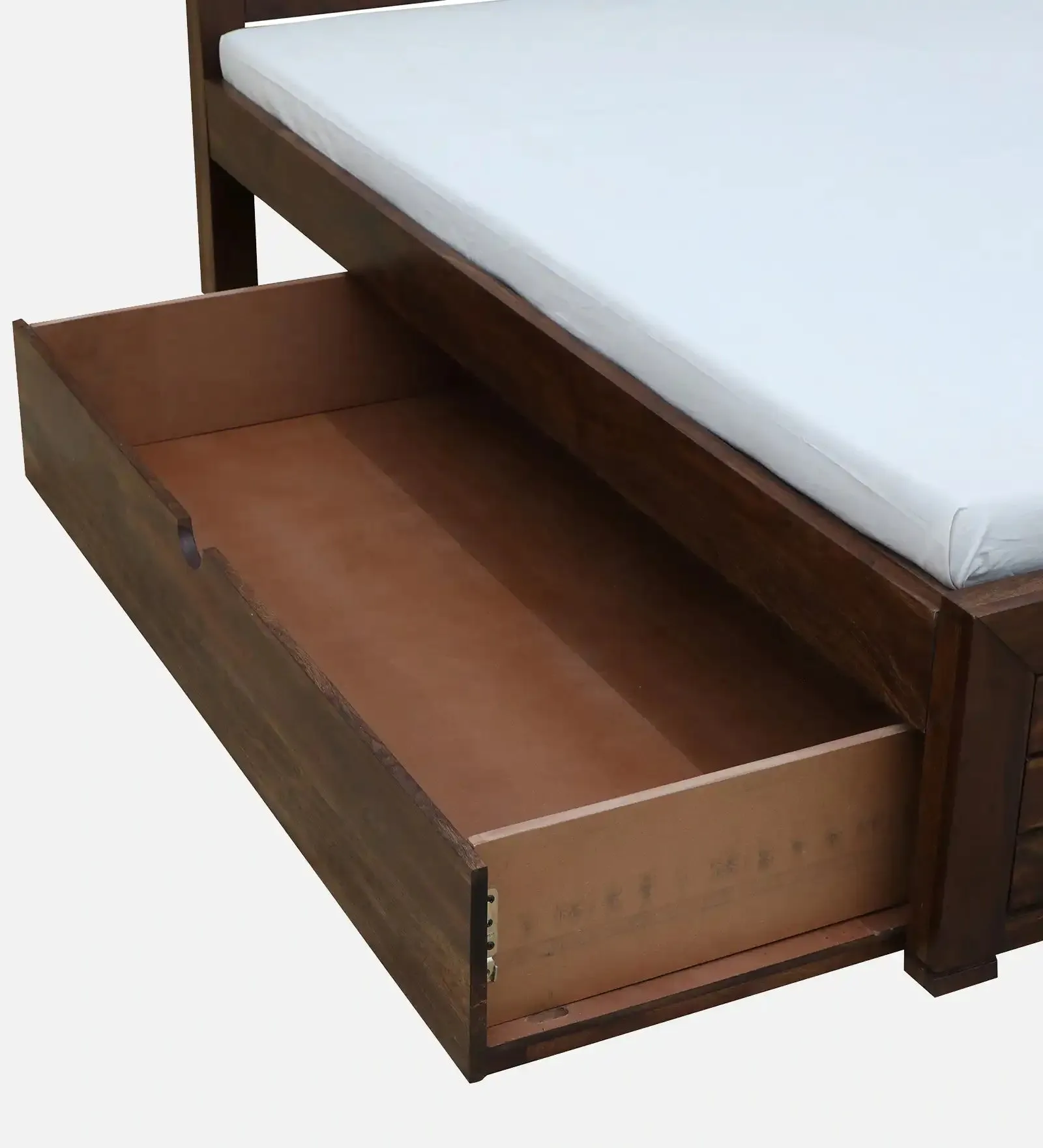 Moscow Indian Rosewood Storage Beds with Drawer