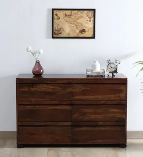 Moscow Modern Sheesham Wood Chest Of Drawers