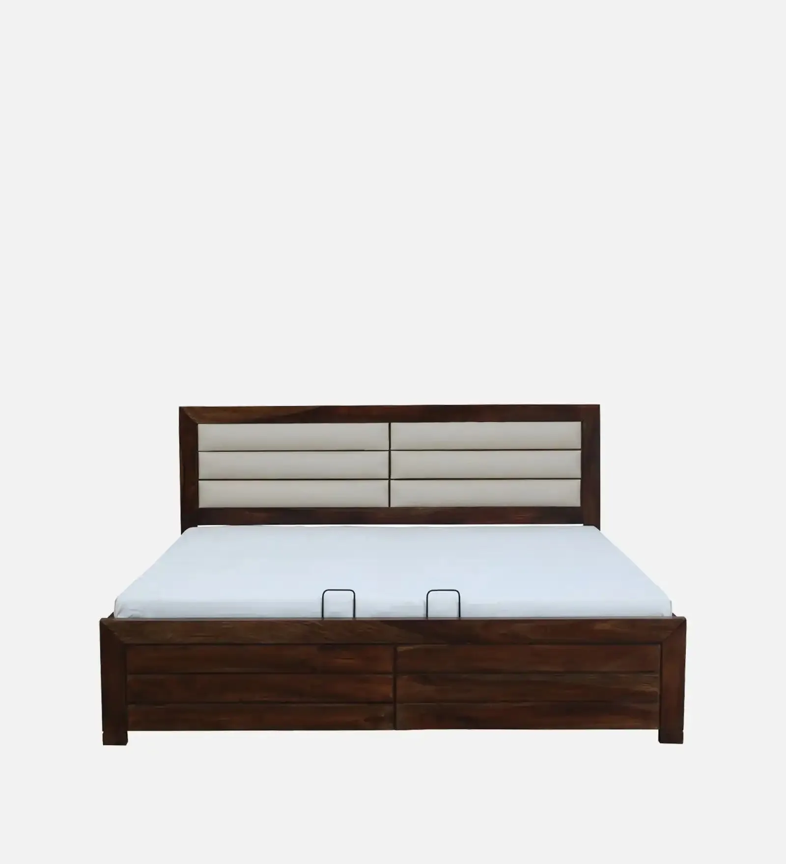 Moscow Sheesham Wood Hydraulic Storage Beds