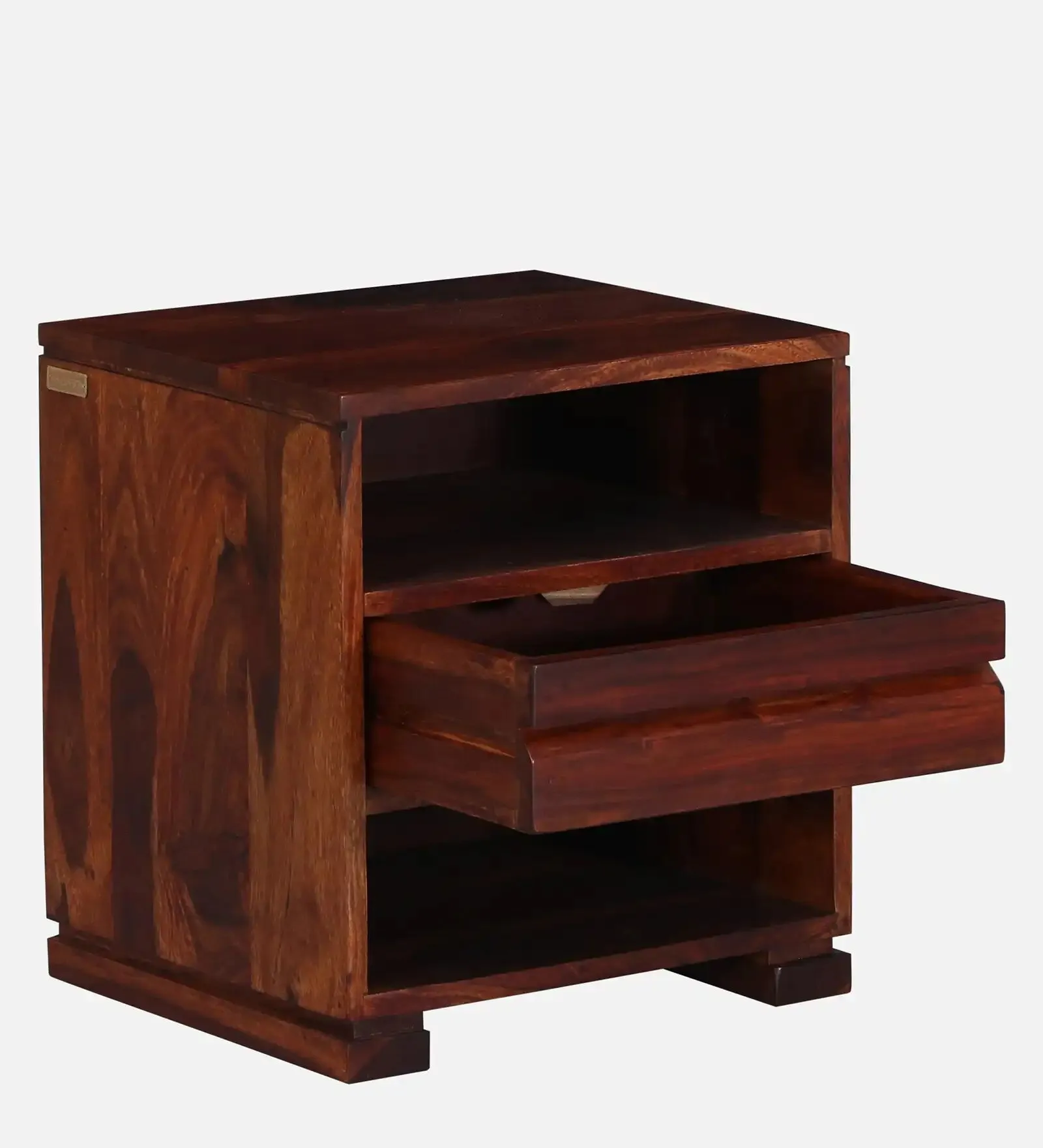 Moscow Sheesham Wood Nightstand Bedside Table