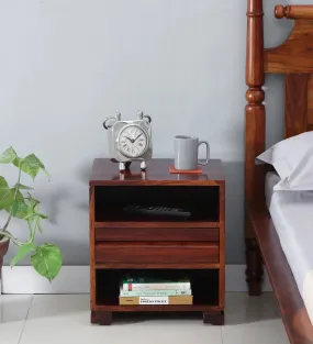 Moscow Sheesham Wood Nightstand Bedside Table