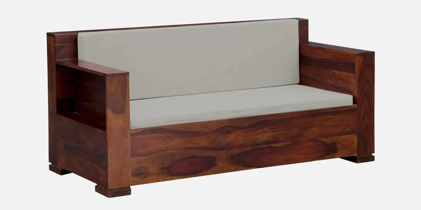 Moscow Solid Sheesham Wood 2 Seater Sofa