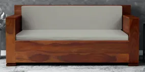 Moscow Solid Sheesham Wood 2 Seater Sofa