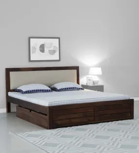 Moscow Solid Wood Drawer Storage Beds